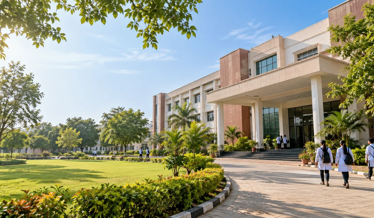 Illustrative campus view